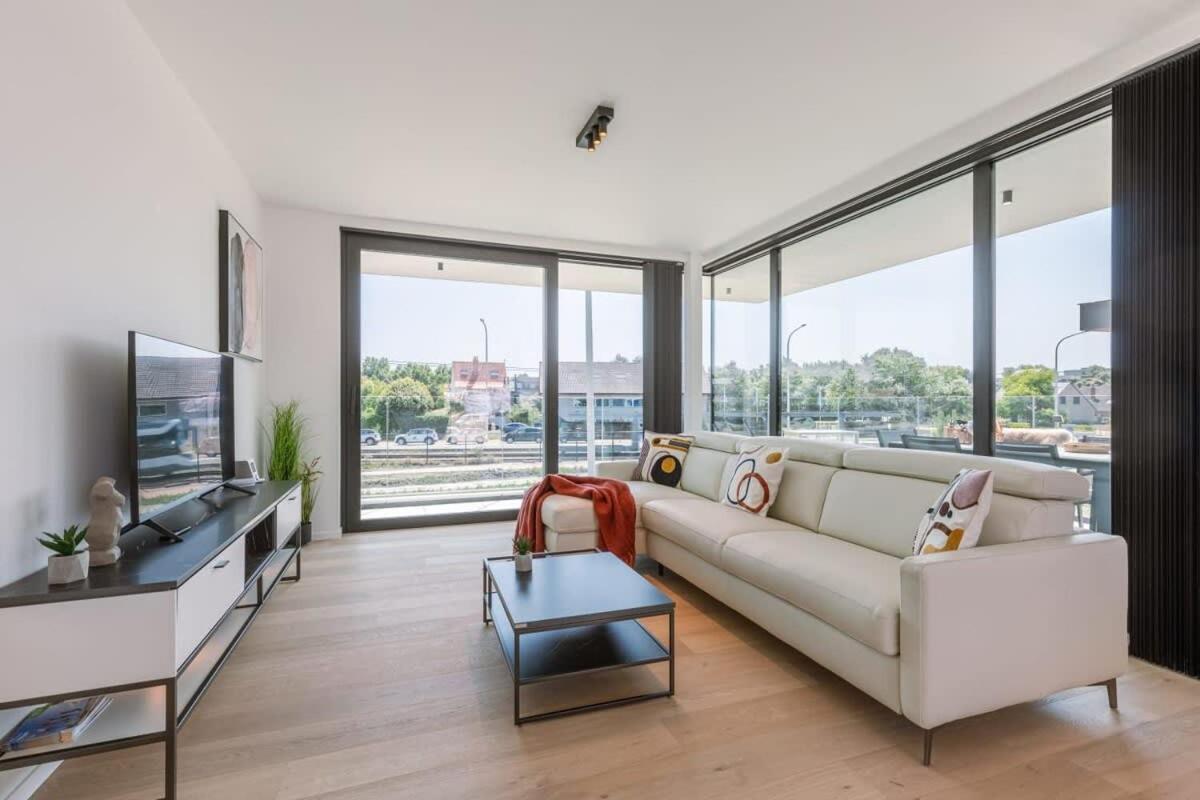 New, Luxurious And Modern Apartment With Private Parking Коксейде Экстерьер фото